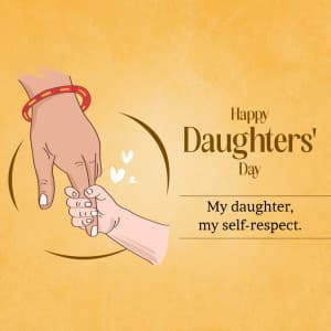 Daughter's Day banner