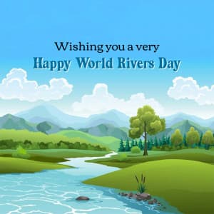 World Rivers Day post