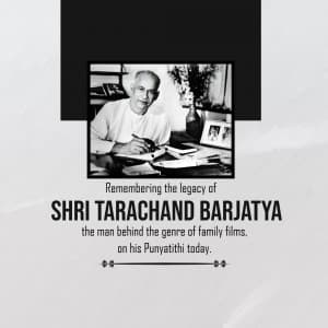 Shri Tarachand Barjatya Punyatithi image