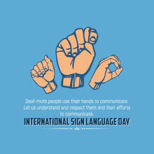 International Day of Sign Languages image