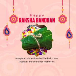 Raksha Bandhan Business Special event advertisement