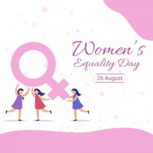 Women Equality Day event advertisement