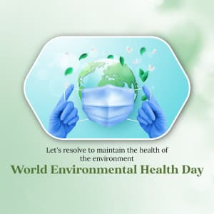 World Environmental Health Day flyer