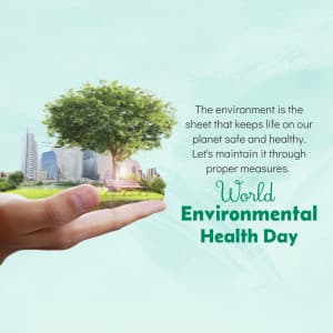 World Environmental Health Day poster