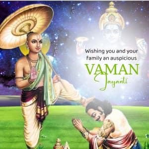 Vaman Jayanti banner