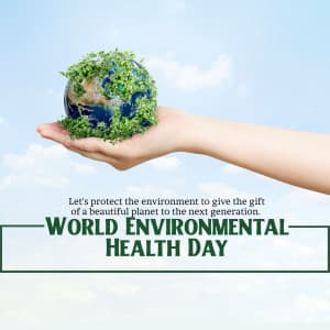 World Environmental Health Day event poster