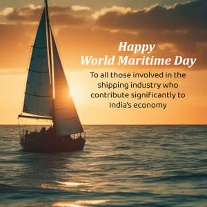 World Maritime Day banner