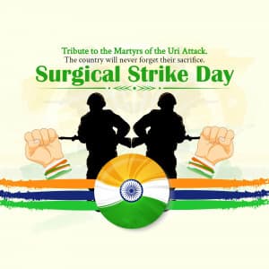 Surgical strike day flyer