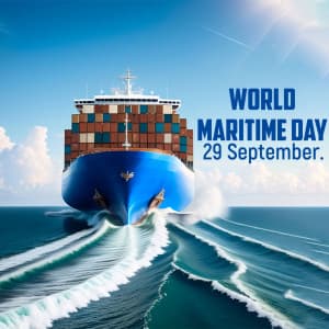 World Maritime Day poster