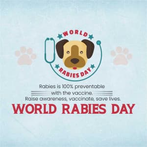 World Rabies Day banner