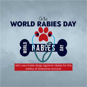 World Rabies Day poster