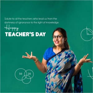 Teachers' Day poster