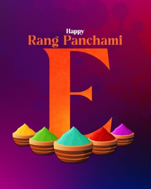 Basic Alphabet - Rang Panchami creative image