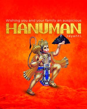 Hanuman Janmotsav poster