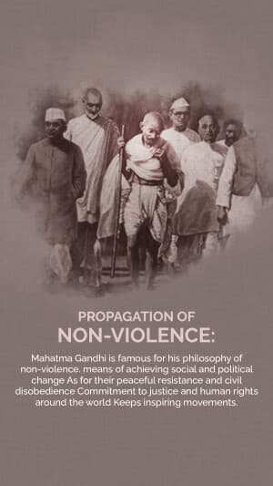 Importance of Gandhi Jayanti video