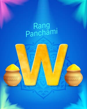 Special Alphabet - Rang Panchami banner