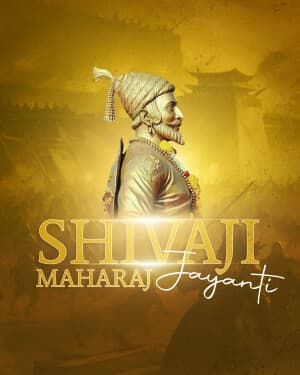 Exclusive Collection - Chhatrapati Shivaji Maharaj Jayanti event poster