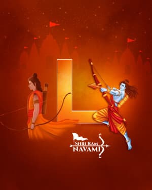 Basic Alphabet - Ram Navami creative image