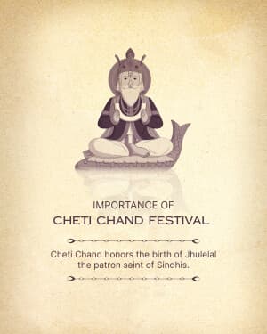 Importance of Cheti chand illustration