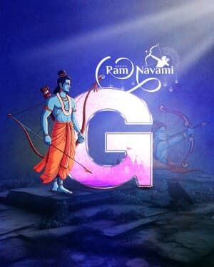 Special Alphabet - Ram Navami ad post