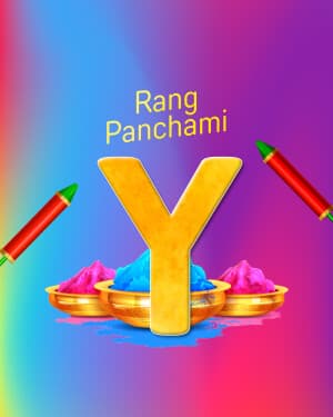 Special Alphabet - Rang Panchami event poster