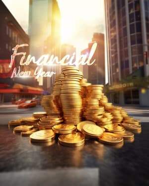 Exclusive Collection - Financial New Year flyer