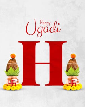 Special Alphabet - Ugadi banner