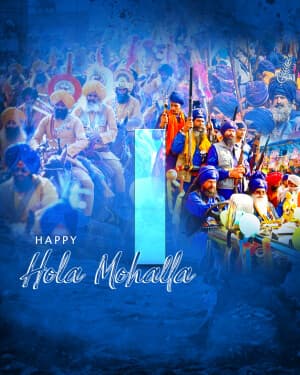 Special Alphabet - Hola Mohalla poster Maker