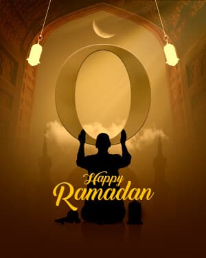 Special Alphabet -  Ramadan poster