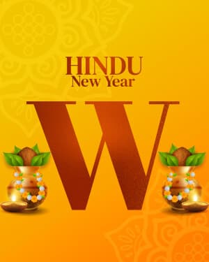 Special Alphabet - Hindu New Year event poster