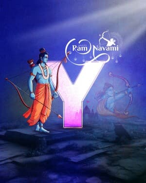 Special Alphabet - Ram Navami event poster