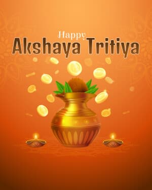 Akshaya Tritiya - Exclusive Collection poster Maker