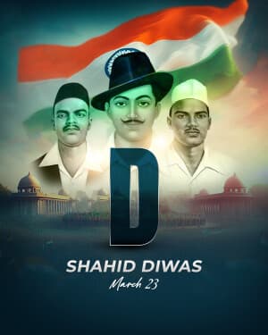 Special Alphabet - Shahid Diwas poster