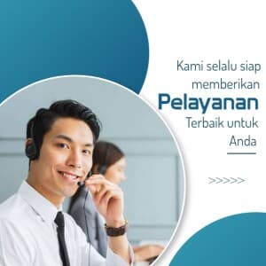 Customer Service advertisement banner