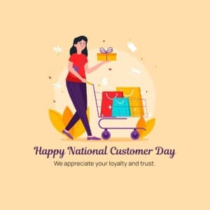 National Customer Day (Indonesia) illustration
