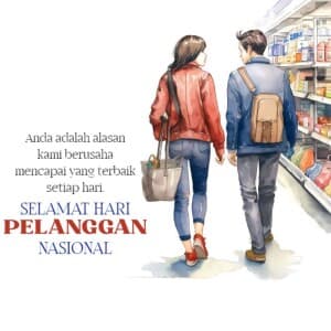 National Customer Day (Indonesia) Instagram Post