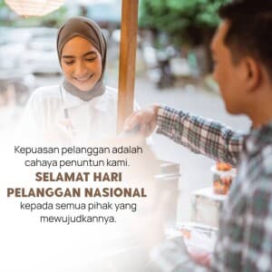 National Customer Day (Indonesia) poster Maker