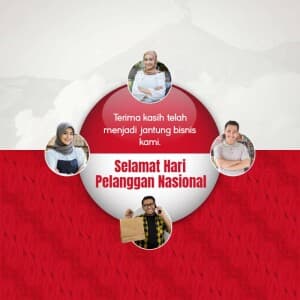 National Customer Day (Indonesia) marketing flyer