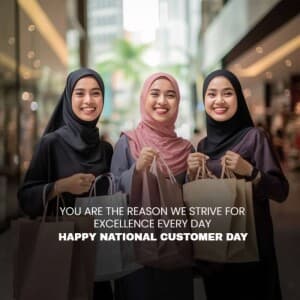 National Customer Day (Indonesia) poster