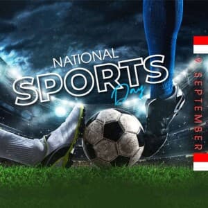 National Sports Day (Indonesia) event poster