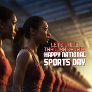 National Sports Day (Indonesia) flyer