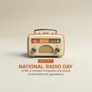 National Radio Day / Anniversary of RRI (indonesia) image