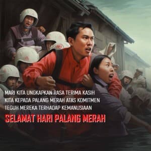 Red Cross Day (Indonesia) creative image
