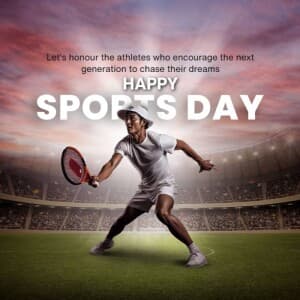 National Sports Day (Indonesia) event advertisement