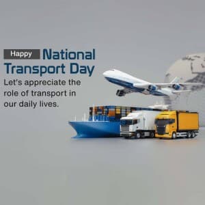 National Transport Day (Indonesia) event poster