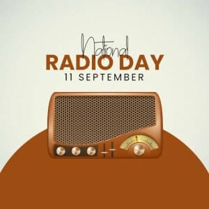 National Radio Day / Anniversary of RRI (indonesia) post