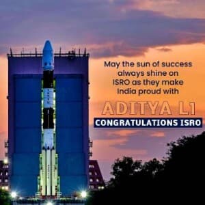 Aditya-L1 Mission ad post