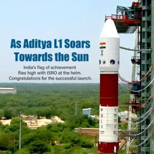 Aditya-L1 Mission banner