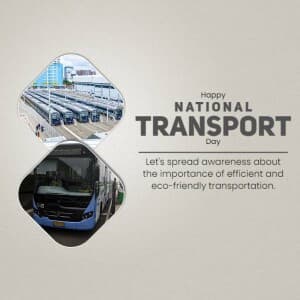 National Transport Day (Indonesia) flyer