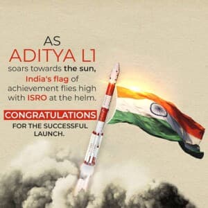 Aditya-L1 Mission poster